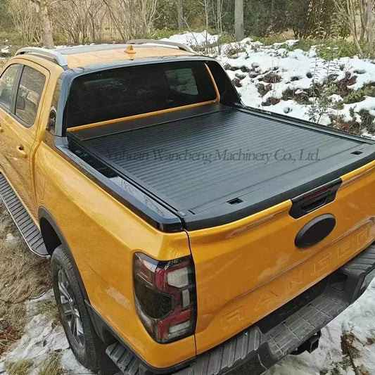 Truck Bed Roller Electric Pickup Truck Bed Cover Trifold Tonneau Cover Hard Tri Fold For Ram 2017