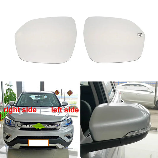 Car Mirrors For Changan CS75 Car Accessories Outer Rearview Side Mirrors Lens Door Wing Rear View Mirror Glass Lenses