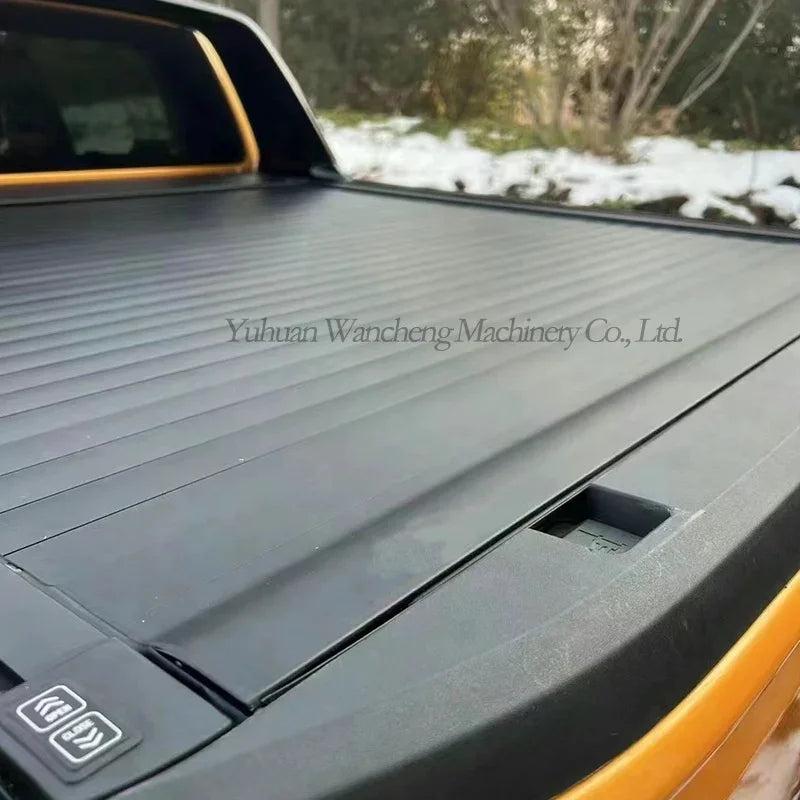 Truck Bed Roller Electric Pickup Truck Bed Cover Trifold Tonneau Cover Hard Tri Fold For  Ram 2017