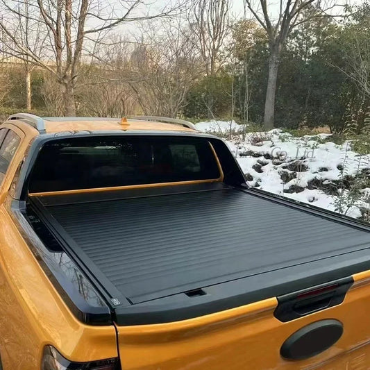 Truck Bed Roller Electric Pickup Truck Bed Cover Trifold Tonneau Cover Hard Tri Fold For  Ram 2017