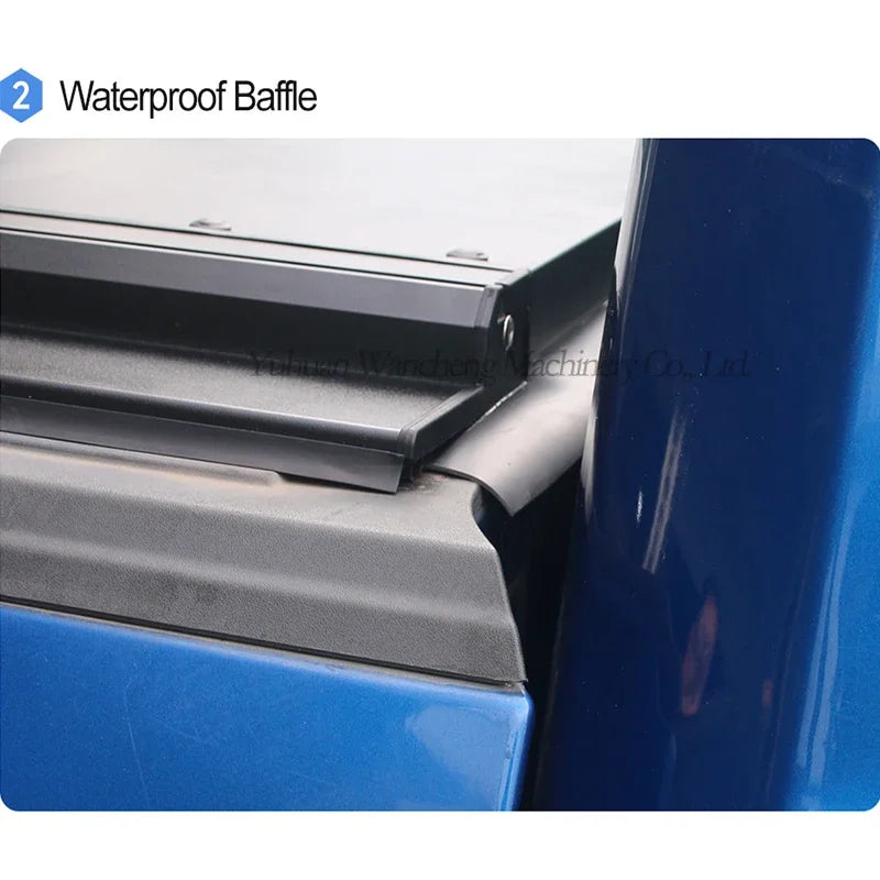 Truck Bed Roller Electric Pickup Truck Bed Cover Trifold Tonneau Cover Hard Tri Fold For  Ram 2017