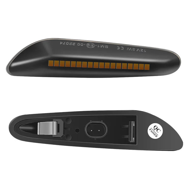 2pcs for BMW Led Dynamic Side Marker Turn Signal Light Sequential Blinker Light for E90 E91 E92 E93 E60 E87 E82 E46 Error Free